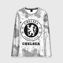 Лонгслив мужской Chelsea sport на светлом фоне, цвет: 3D-принт