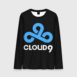 Лонгслив мужской Cloud9 - esports logo, цвет: 3D-принт
