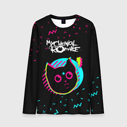 Лонгслив мужской My Chemical Romance - rock star cat, цвет: 3D-принт