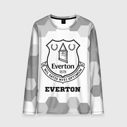 Лонгслив мужской Everton sport на светлом фоне, цвет: 3D-принт