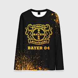 Мужской лонгслив Bayer 04 - gold gradient