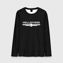 Мужской лонгслив Helldivers Logo