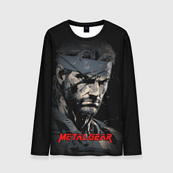 Мужской лонгслив Metal gear Venom Snake