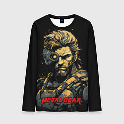 Мужской лонгслив Веном Снейк Metal gear game