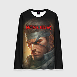 Мужской лонгслив Веном Снейк из игры Metal gear