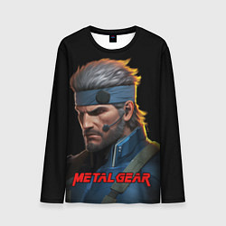 Мужской лонгслив Веном Снейк из игры Metal gear