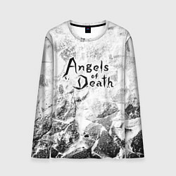 Мужской лонгслив Angels of Death white graphite