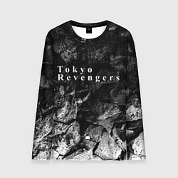 Лонгслив мужской Tokyo Revengers black graphite, цвет: 3D-принт