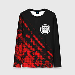 Мужской лонгслив Fiat sport grunge