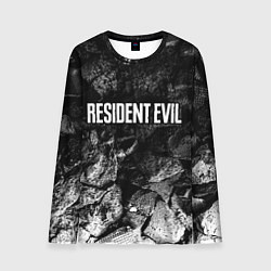 Мужской лонгслив Resident Evil black graphite