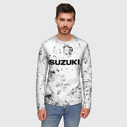 Лонгслив мужской Suzuki dirty ice, цвет: 3D-принт — фото 2