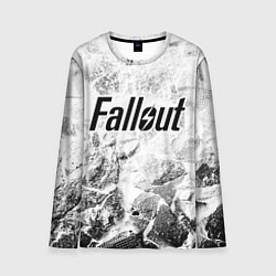 Мужской лонгслив Fallout white graphite