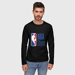 Лонгслив мужской NBA store, цвет: 3D-принт — фото 2