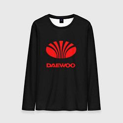 Лонгслив мужской Daewoo red logo, цвет: 3D-принт