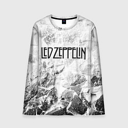 Мужской лонгслив Led Zeppelin white graphite