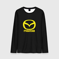 Мужской лонгслив Mazda yellow