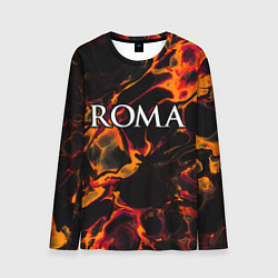 Лонгслив мужской Roma red lava, цвет: 3D-принт