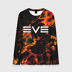 Мужской лонгслив EVE red lava