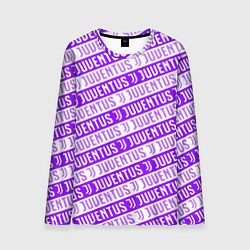 Лонгслив мужской Juventus pattern, цвет: 3D-принт