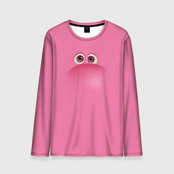Лонгслив мужской Эмоция стыда - лицо крупное, цвет: 3D-принт