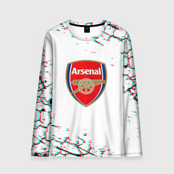 Лонгслив мужской Arsenal fc текстура, цвет: 3D-принт