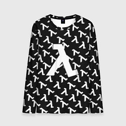 Мужской лонгслив Half liife logo pattern