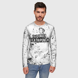 Лонгслив мужской Five Finger Death Punch dirty ice, цвет: 3D-принт — фото 2