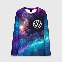 Лонгслив мужской Volkswagen space auto, цвет: 3D-принт