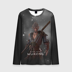 Мужской лонгслив Король обезьян Black Myth Wukong