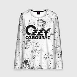 Лонгслив мужской Ozzy Osbourne dirty ice, цвет: 3D-принт