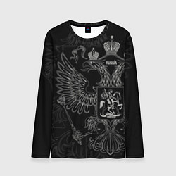 Мужской лонгслив Герб России - символ нашей Родины