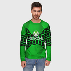 Лонгслив мужской Xbox metal game, цвет: 3D-принт — фото 2