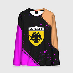 Мужской лонгслив AEK fc geometry splash