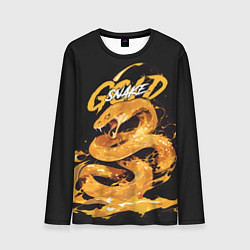 Мужской лонгслив Gold snake