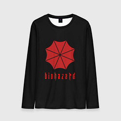 Лонгслив мужской Biohazard resident game, цвет: 3D-принт