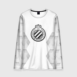 Мужской лонгслив Club Brugge white poly