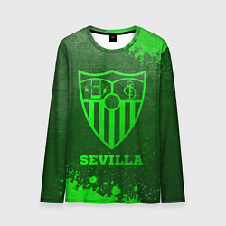 Мужской лонгслив Sevilla - green gradient