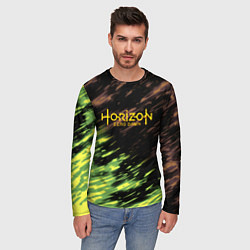 Лонгслив мужской Horizon: Zero Dawn краски, цвет: 3D-принт — фото 2