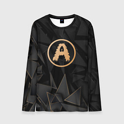 Лонгслив мужской Aerosmith golden poly, цвет: 3D-принт
