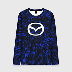 Лонгслив мужской Mazda blue energy, цвет: 3D-принт