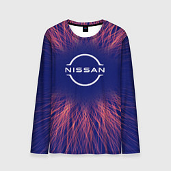 Лонгслив мужской Nissan red energy, цвет: 3D-принт
