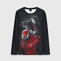 Лонгслив мужской Venom and Carnage, цвет: 3D-принт