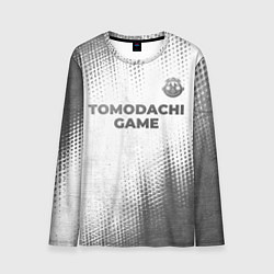 Лонгслив мужской Tomodachi Game - white gradient посередине, цвет: 3D-принт
