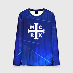 Лонгслив мужской My Chemical Romance blue poly, цвет: 3D-принт