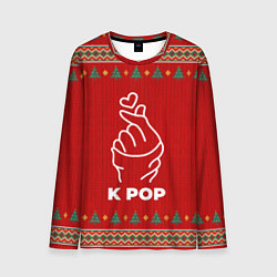 Лонгслив мужской K Pop new year, цвет: 3D-принт