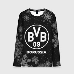 Лонгслив мужской Снежный Borussia, цвет: 3D-принт