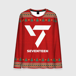 Лонгслив мужской Seventeen new year, цвет: 3D-принт
