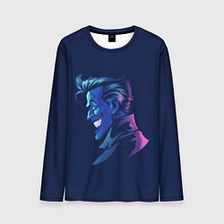 Лонгслив мужской Joker gradient, цвет: 3D-принт