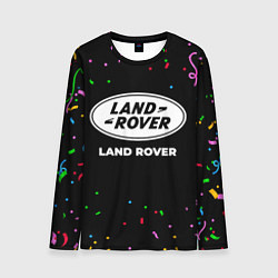 Мужской лонгслив Land Rover конфети