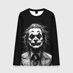 Лонгслив мужской Joker - clown, цвет: 3D-принт